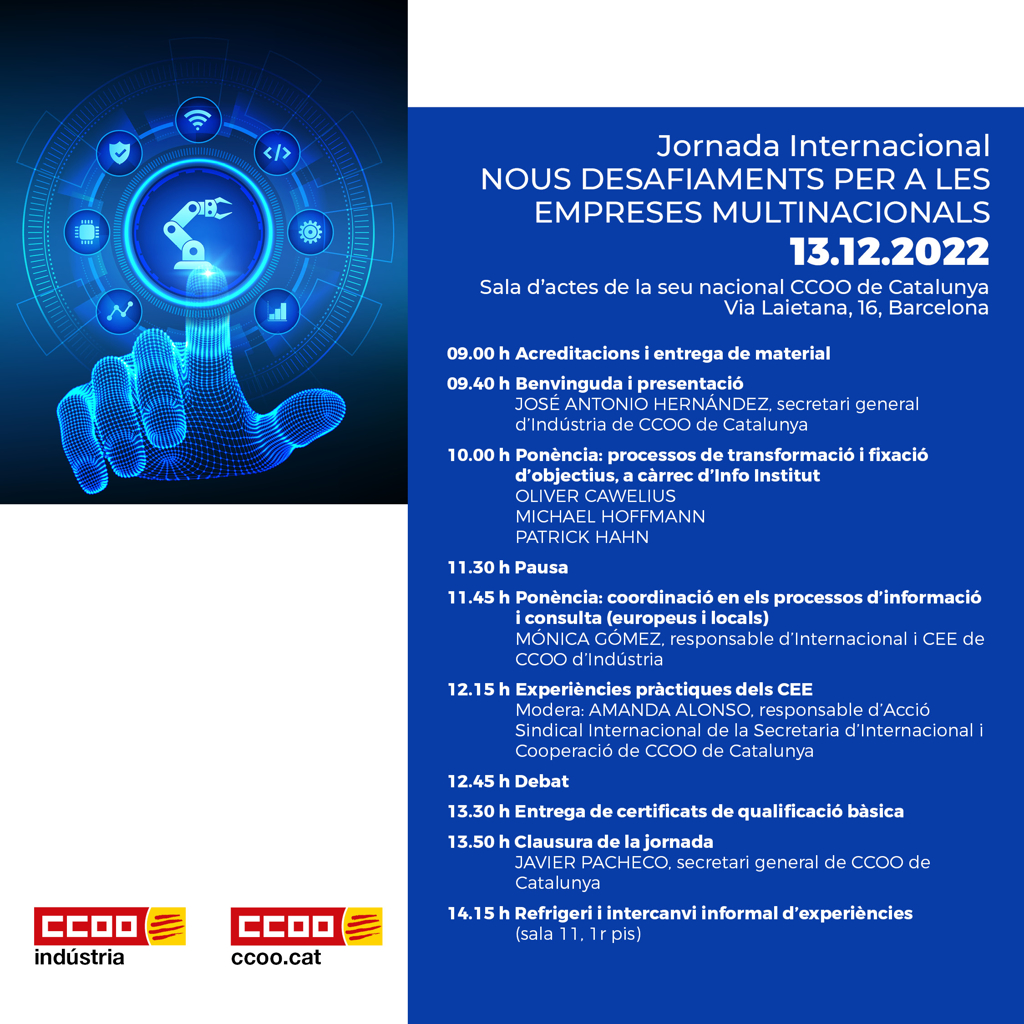 Programa Jornada Internacional Empreses Multinacionals 2022