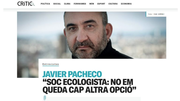 Javier Pacheco Soc Ecologista Critic