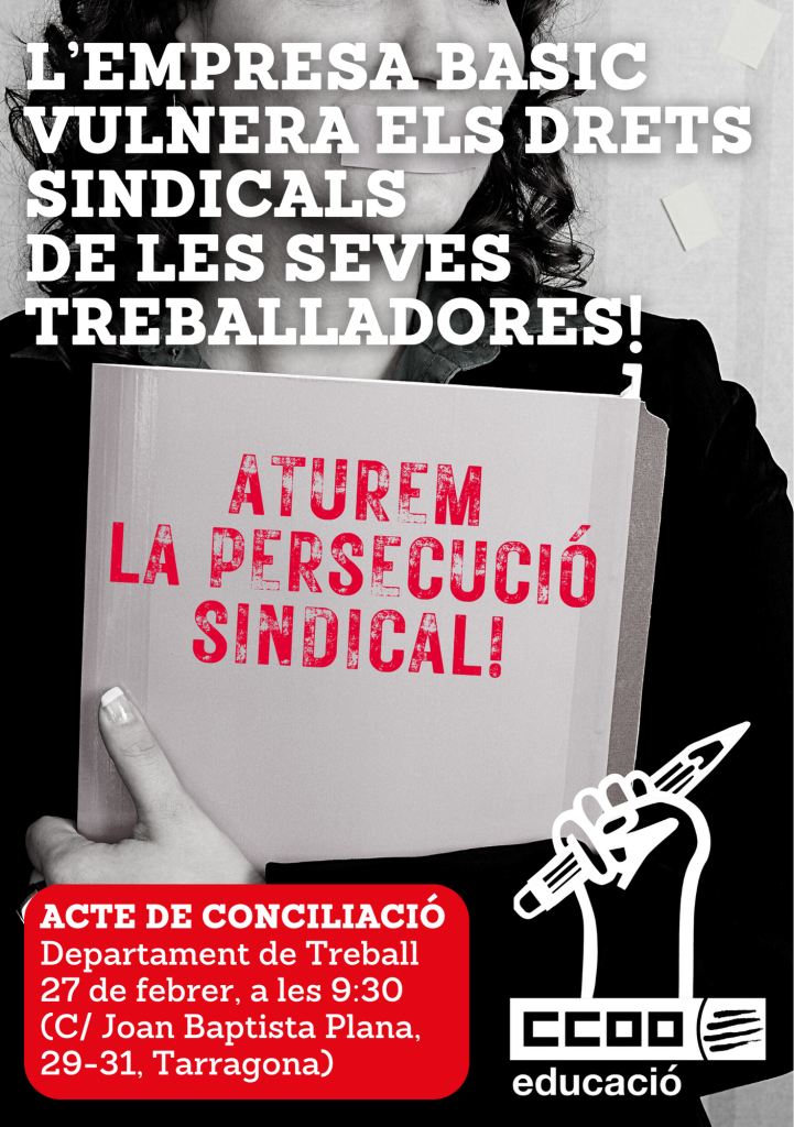 Contra La Represio Sindical Basic