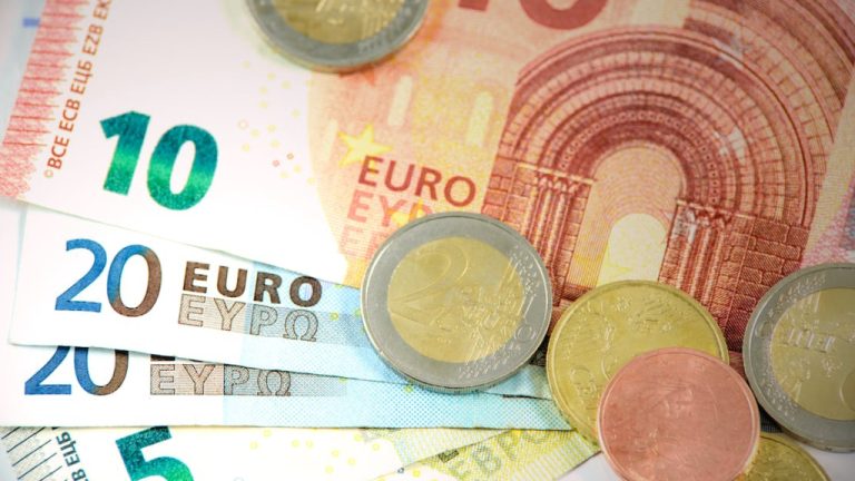 Euros Dinero Aumento Salarial