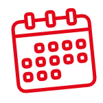 Icon Calendario Rojo