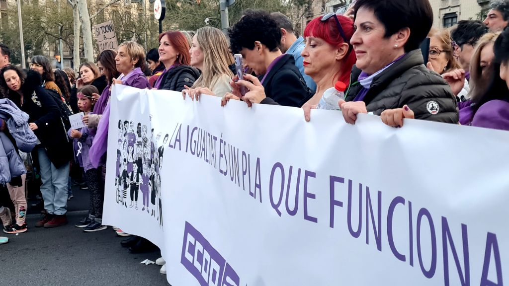 Manifestacio 8m 2023 Barcelona Igualtat Pla Que Funciona