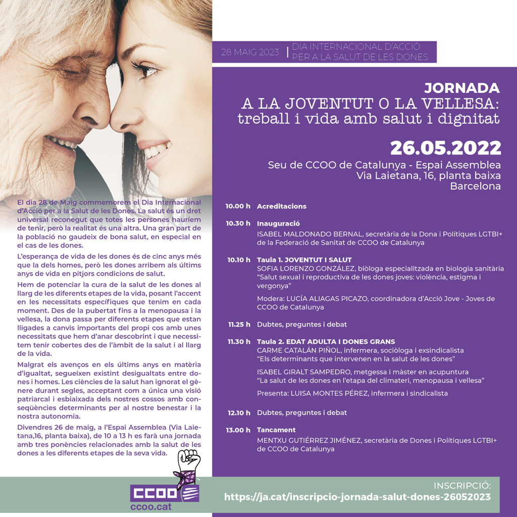 Targeto Jornada Salud Mujeres 2023