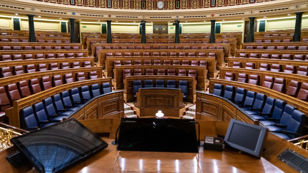 Hemicicle Parlamento Espanol