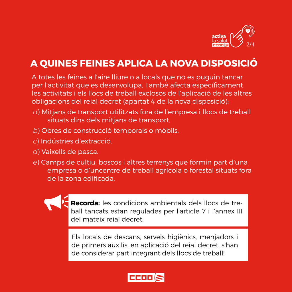 Targeta 2 Canvis Normativa Condicions Ambientals