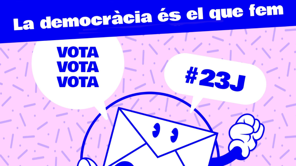 La Democracia Es El Que Fem Vota 23j