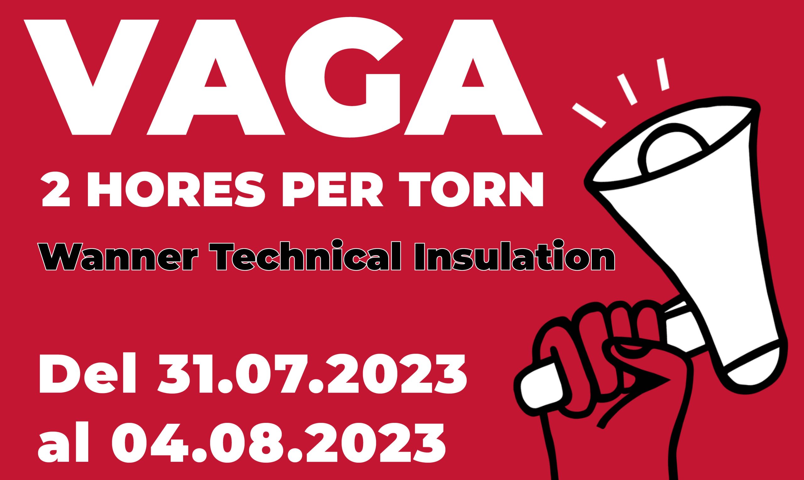 Vaga Wanner Tarragona
