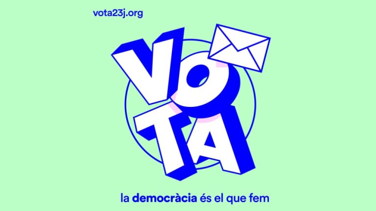 Vota 23 Juliol La Democracia Es El Que Fem