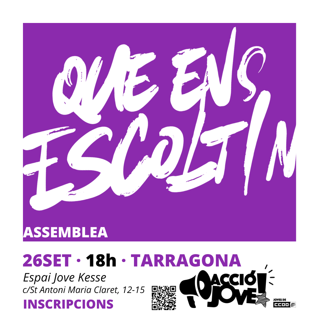 Asamblea Que Nos Escuchen Tarragona