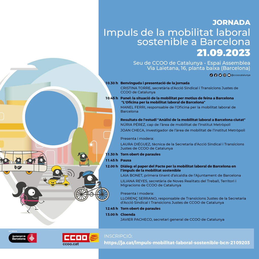 Jornada Impuls Mobilitat Laboral Sostenible Barcelona