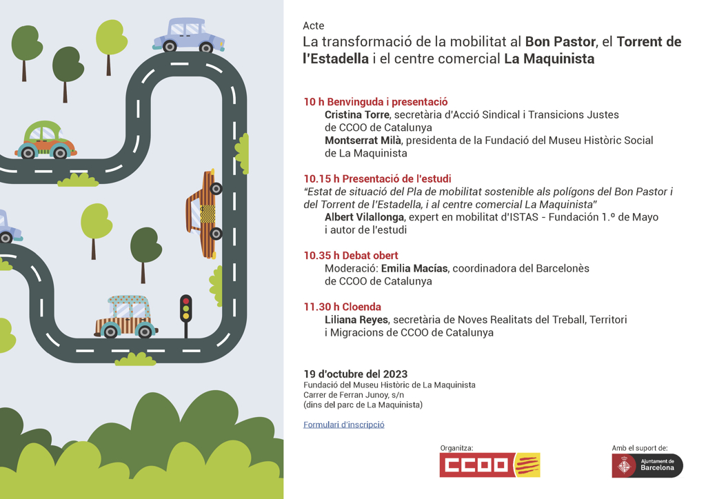 Jornada Mobilitat Al Bon Pastor Torrent Estadella La Maquinista