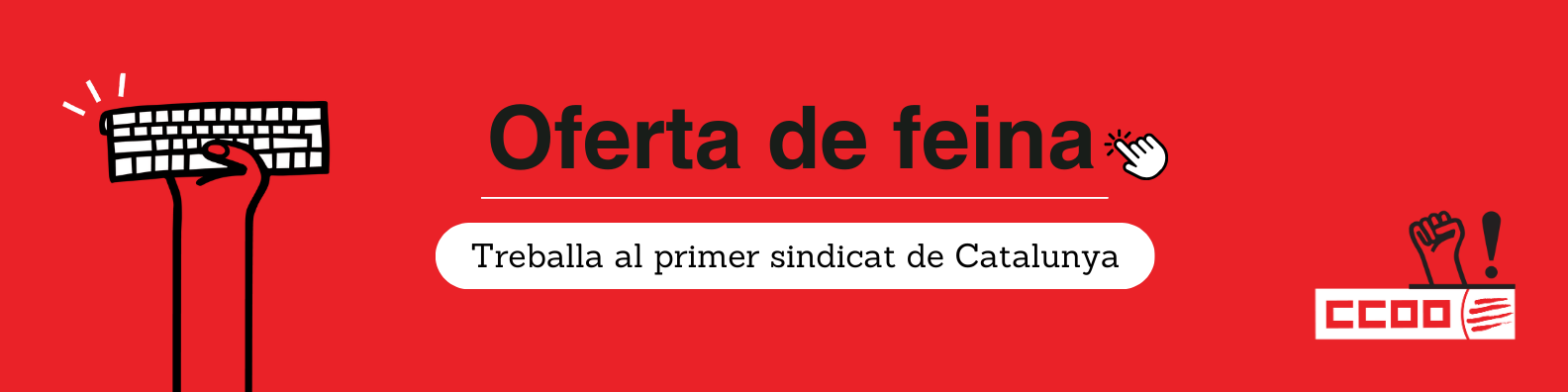 Oferta De Feina Treballa Al Primer Sindicat De Catalunya