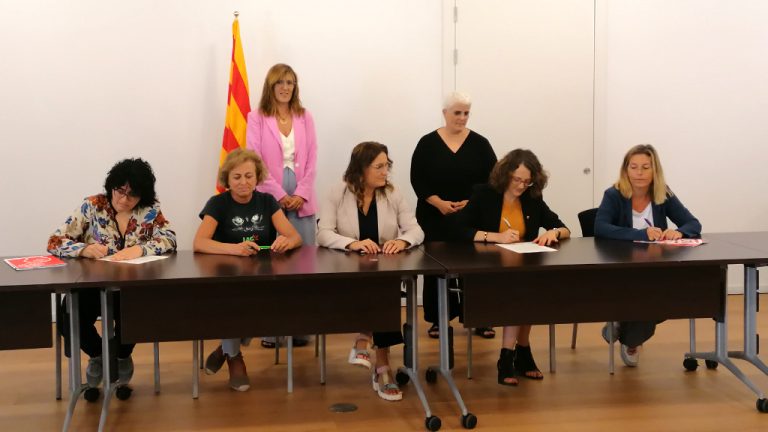 Signatura Pla Igualtat Generalitat