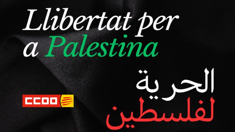 Baner Llibertat Per A Palestina