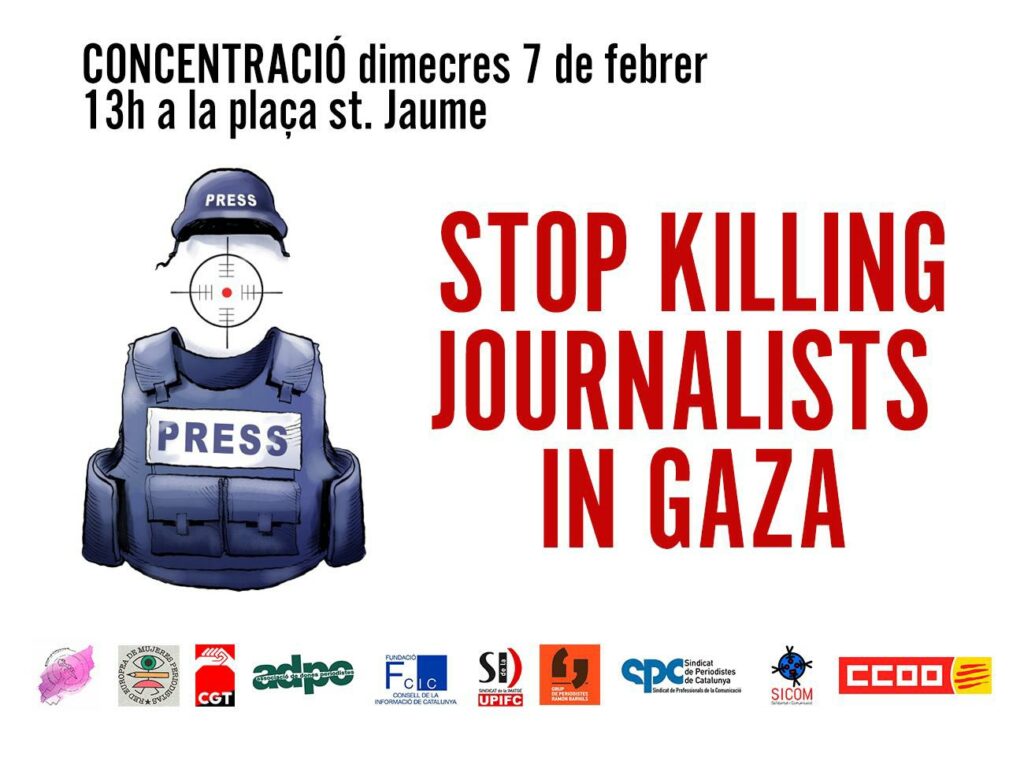 Stop Killing Journalists In Gaza