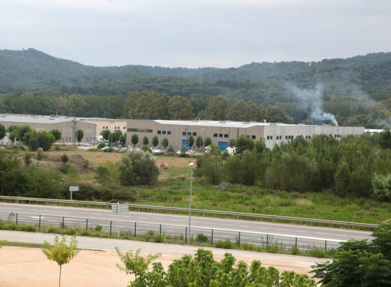 Sant Feliu De Buixalleu. Foto Del Polígon Industrial. Hi Ha Interés Creixent Per Instal·lar S'hi.