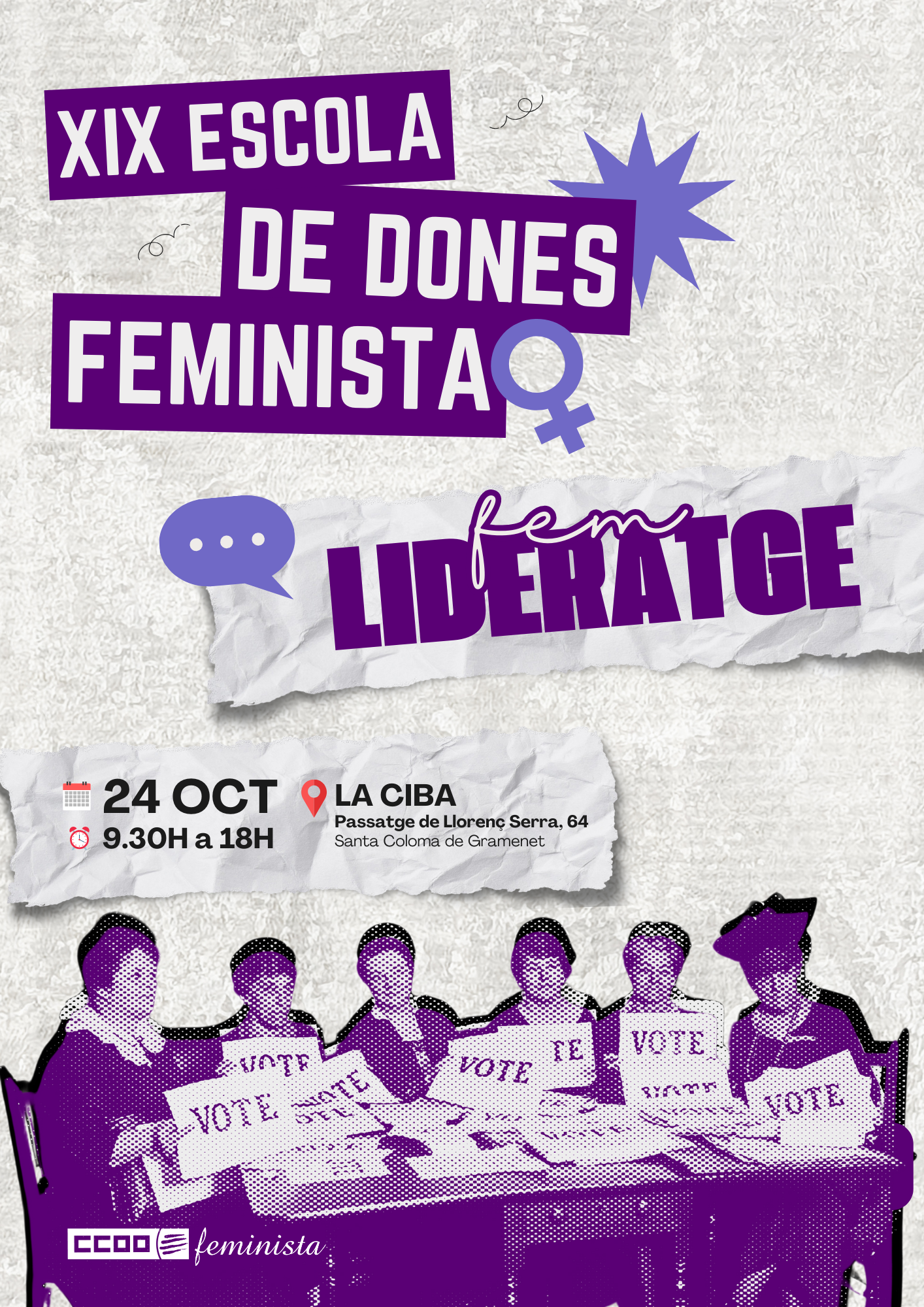 Cartell Escola Dones 2024 Ok
