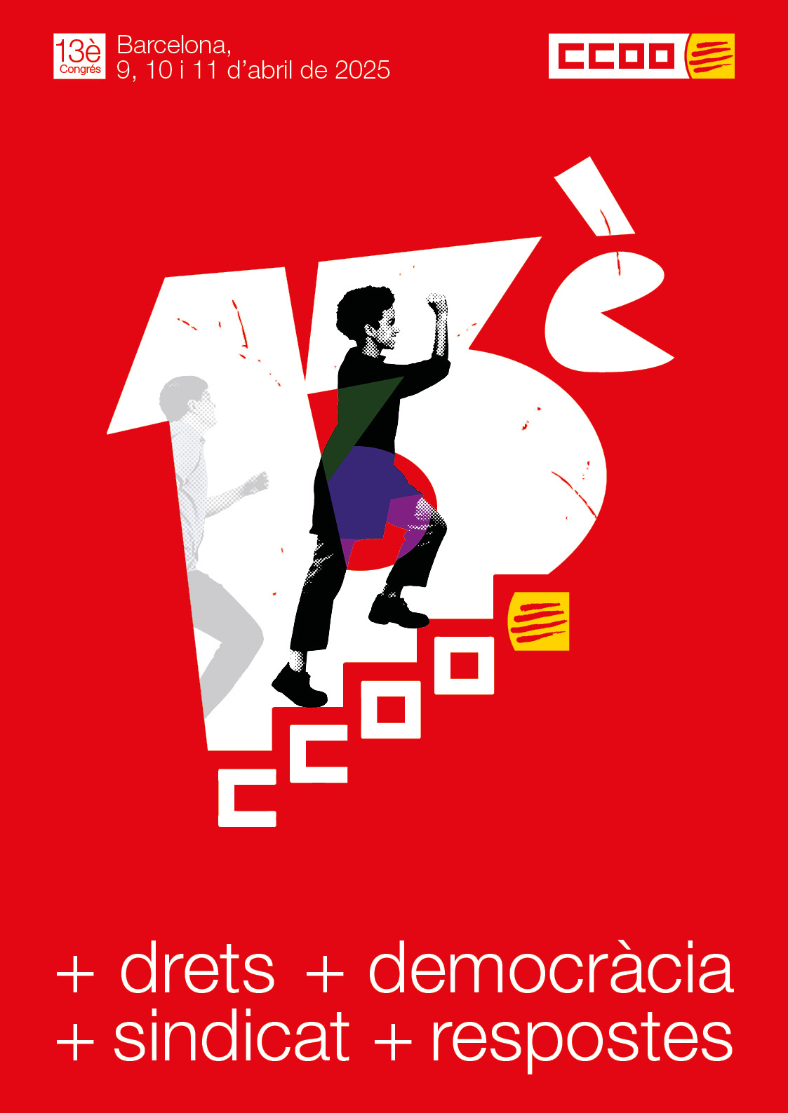 Cartell 13congres Ccoo Catalunya