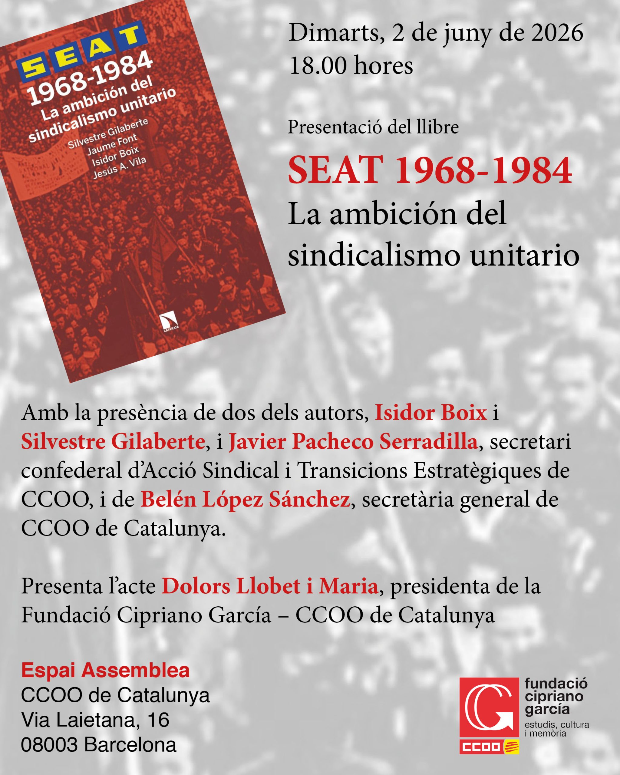 Llibre Seat Isidorboix