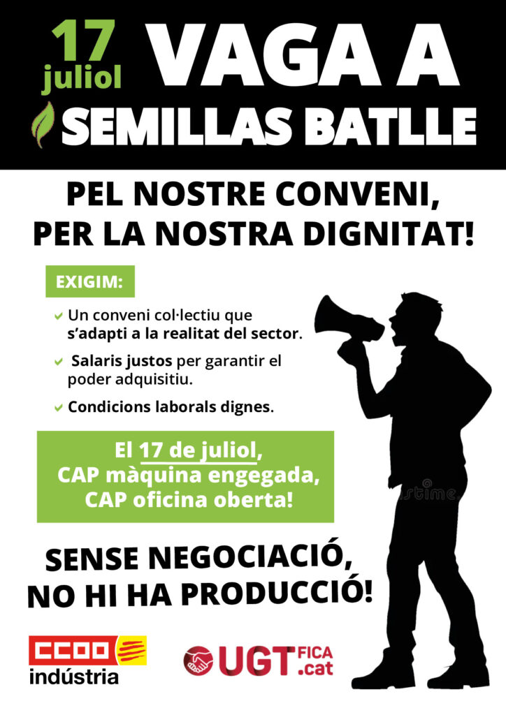 0260717 Cartell Vaga Semillas Batlle