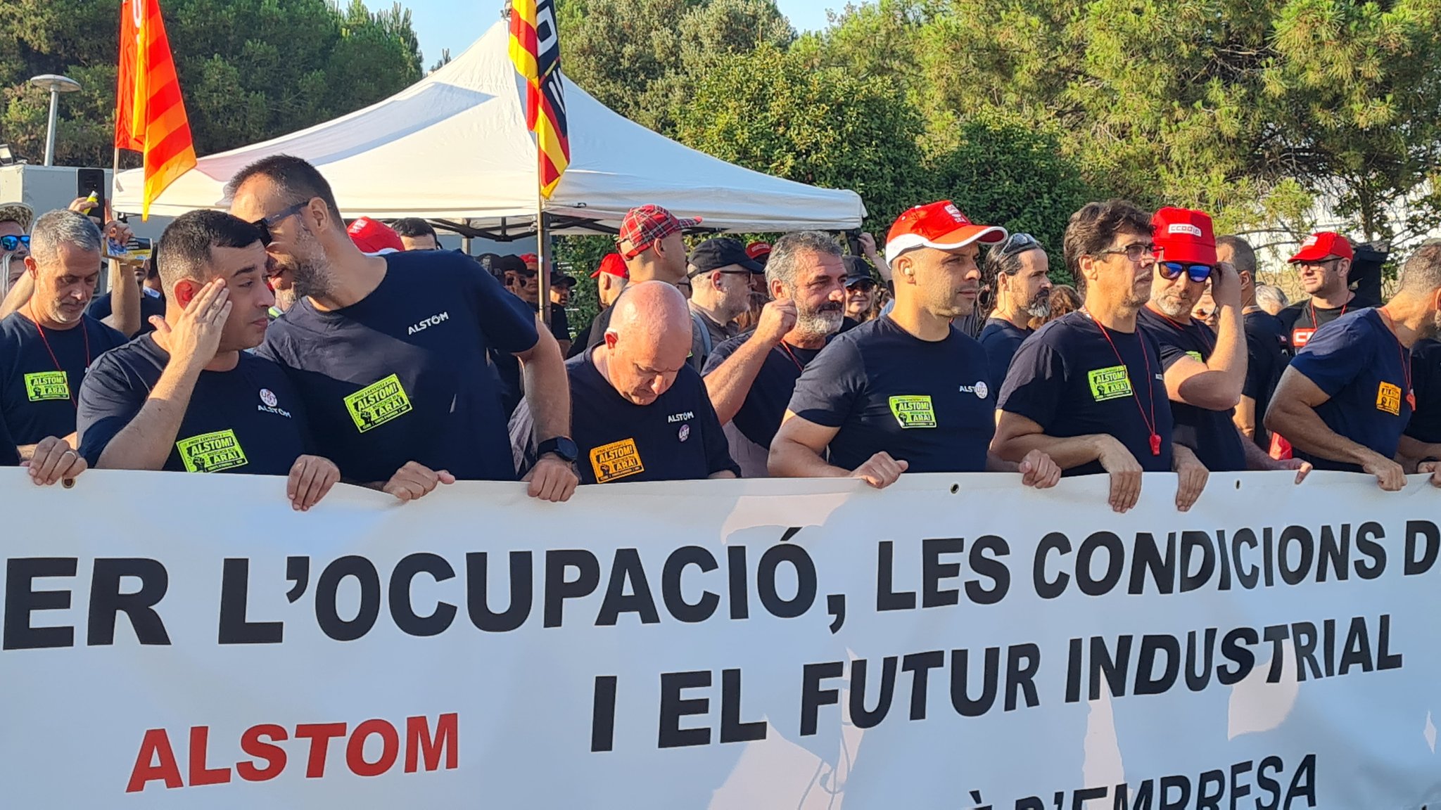 Alstom Vaga Detall Pancarta