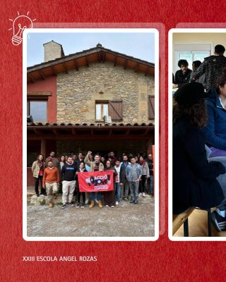 Mig centenar de joves de CCOO Catalunya hem passat el cap de setmana a l’Escola Àngel Rozas.
Ens hem format, hem debatut i hem sortit amb més ganes que mai de continuar organitzant-nos.