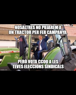 Ni macarrons ni pernil. Organització i sindicalisme.
