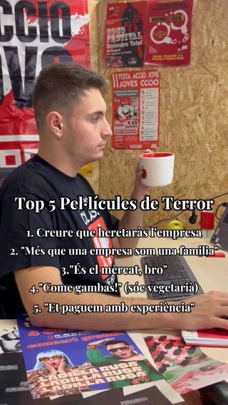 El veritable terror és el mercat laboral actual si tens menys de 30 anys